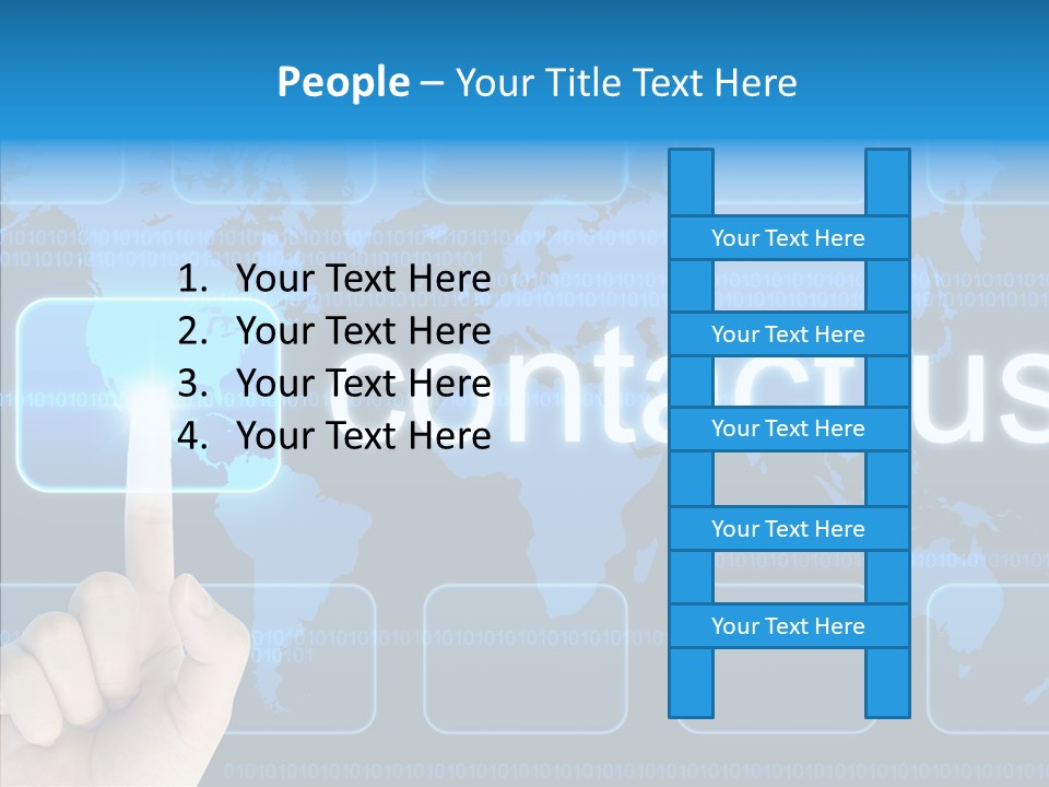 Service Sent Business PowerPoint Template
