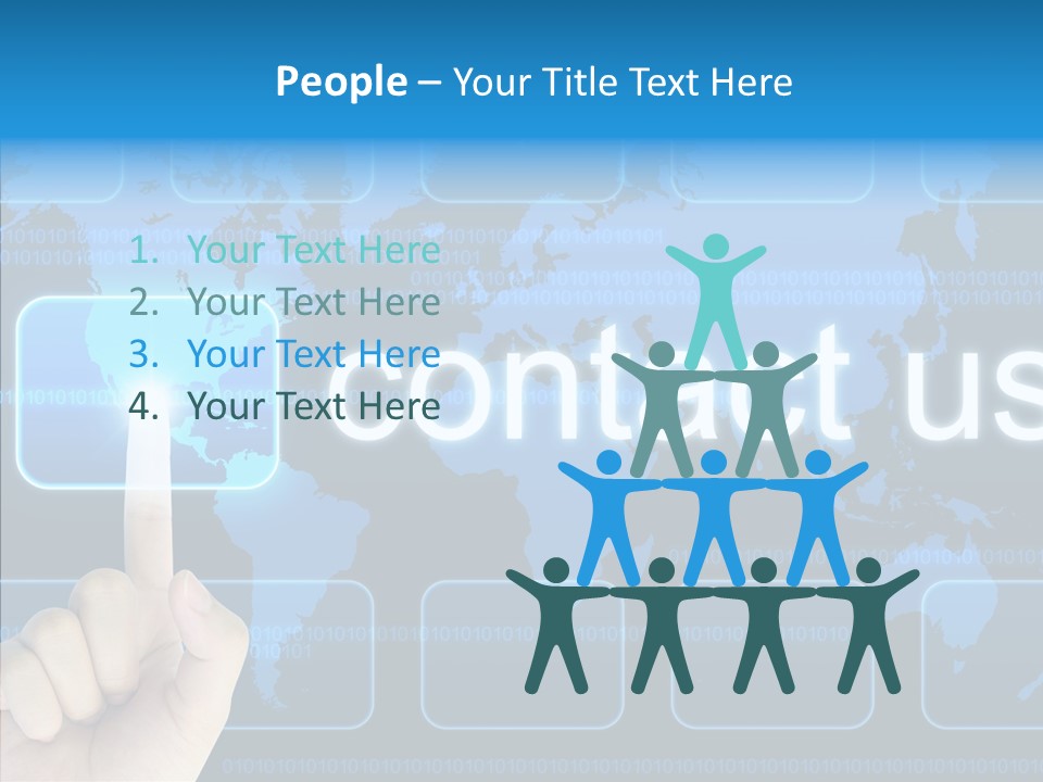 Service Sent Business PowerPoint Template