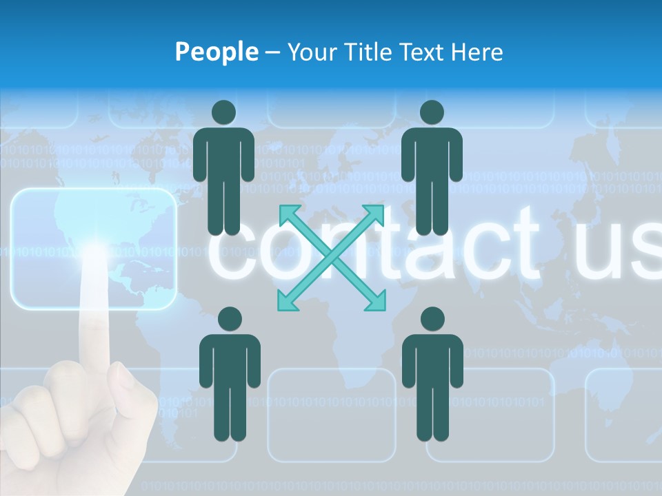 Service Sent Business PowerPoint Template