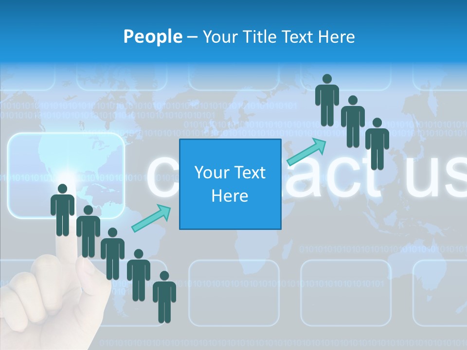 Service Sent Business PowerPoint Template