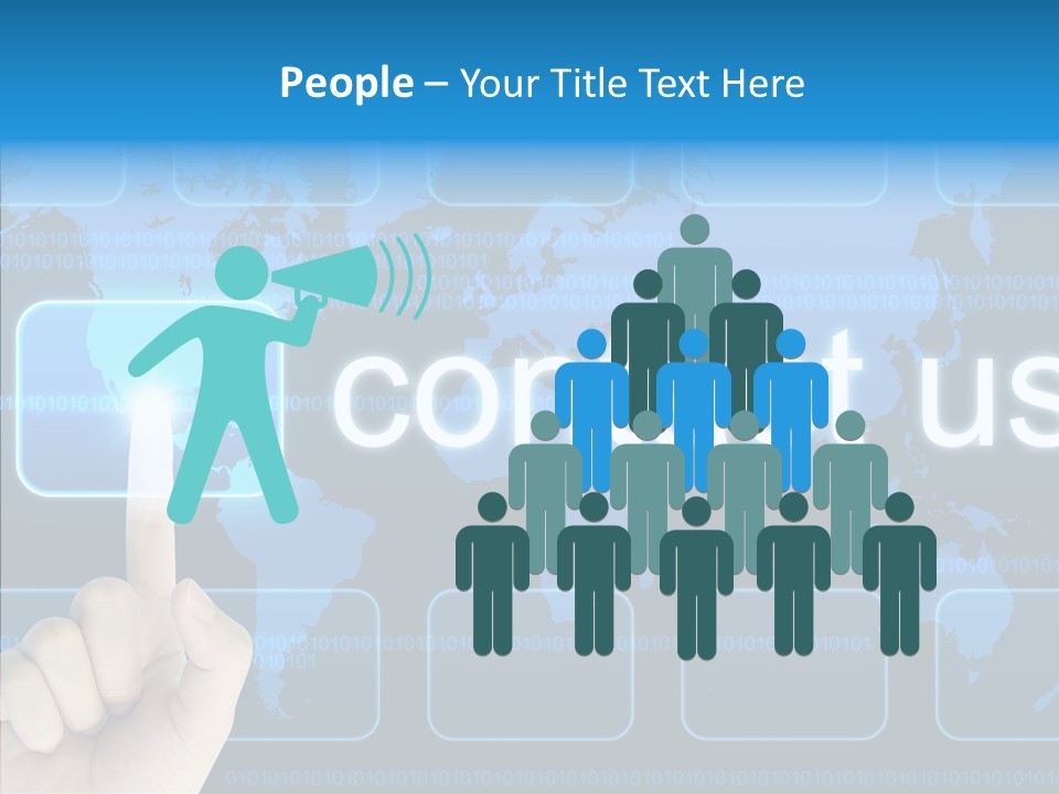 Service Sent Business PowerPoint Template