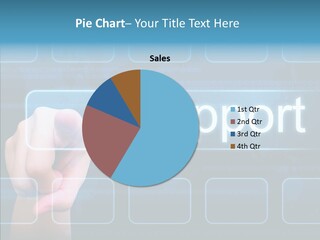 World Service Communication PowerPoint Template