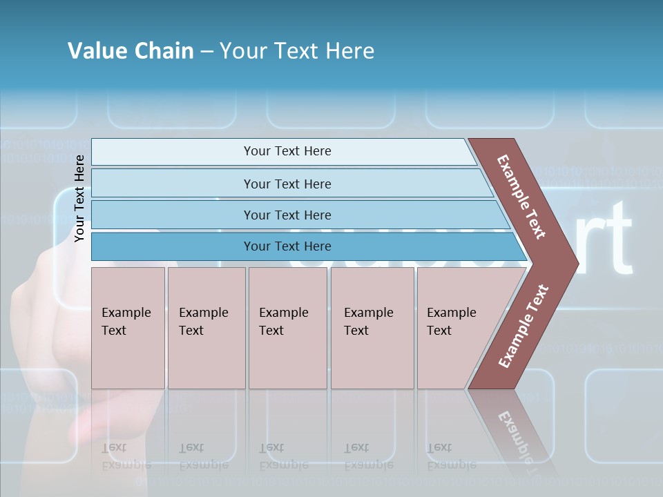 World Service Communication PowerPoint Template