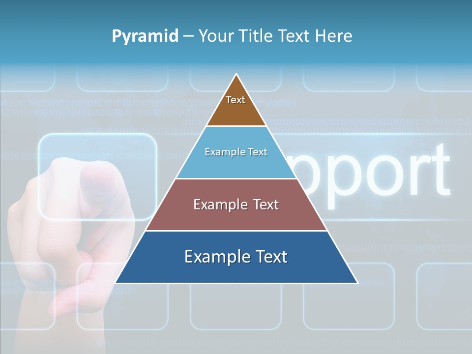 World Service Communication PowerPoint Template