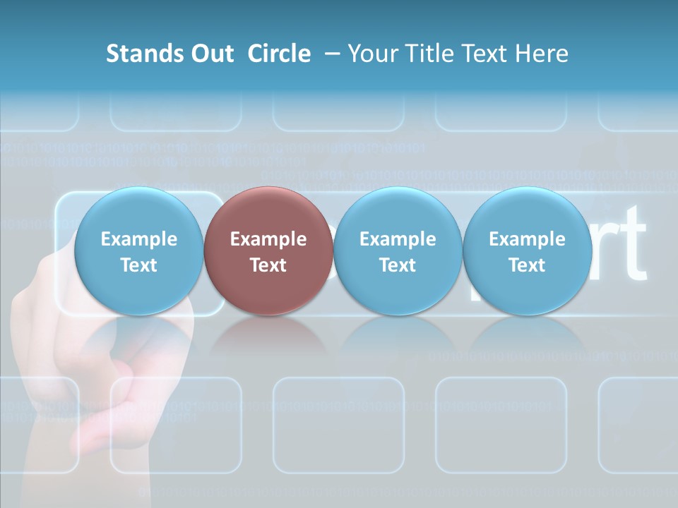 World Service Communication PowerPoint Template