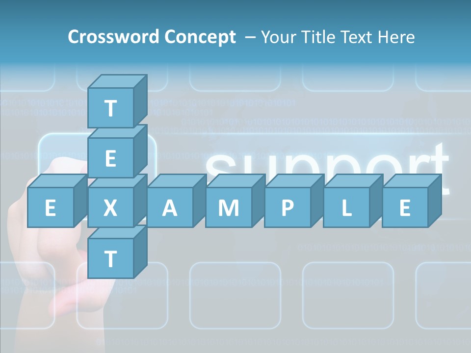 World Service Communication PowerPoint Template