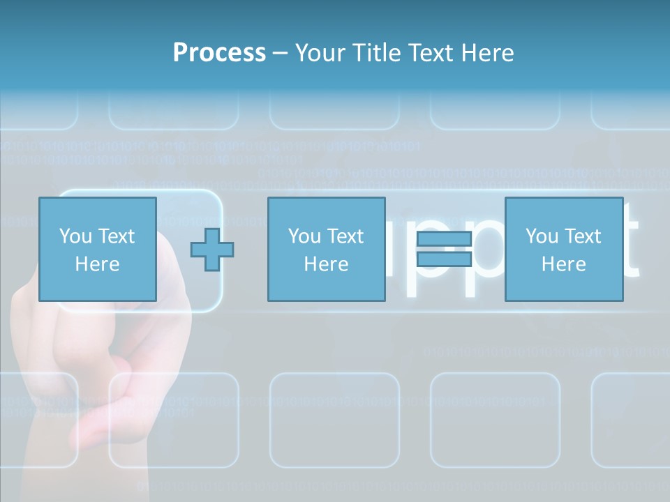 World Service Communication PowerPoint Template