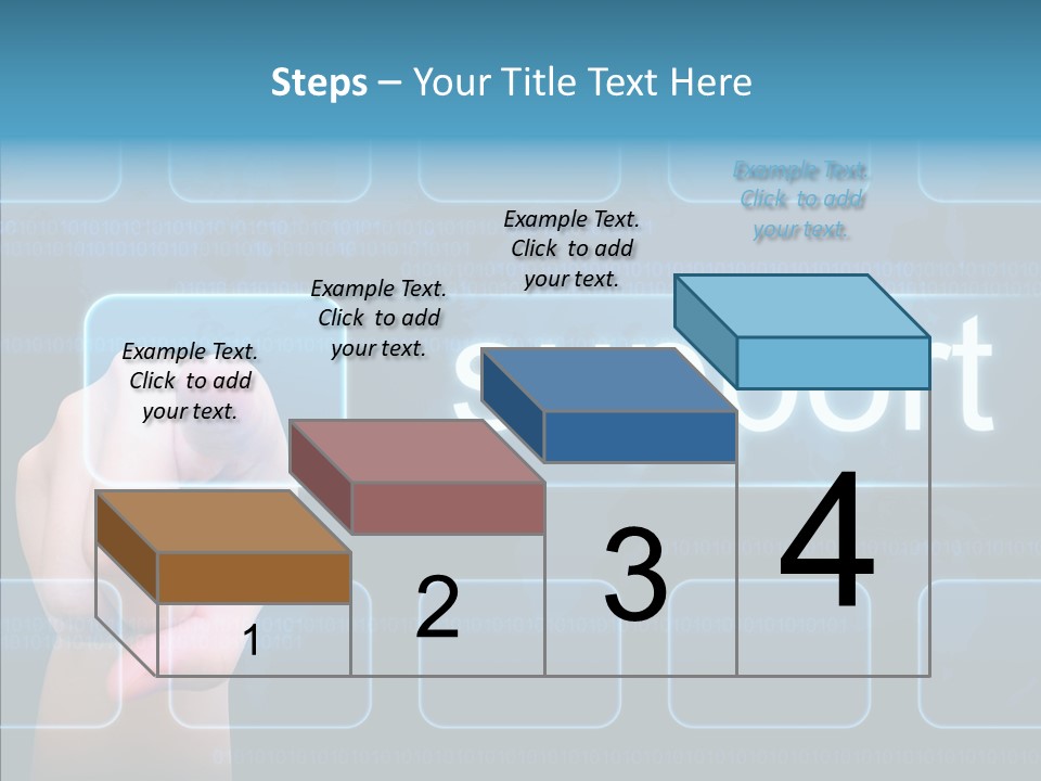 World Service Communication PowerPoint Template