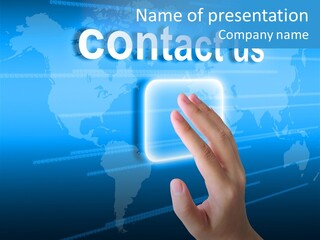 Message Communication Connect PowerPoint Template