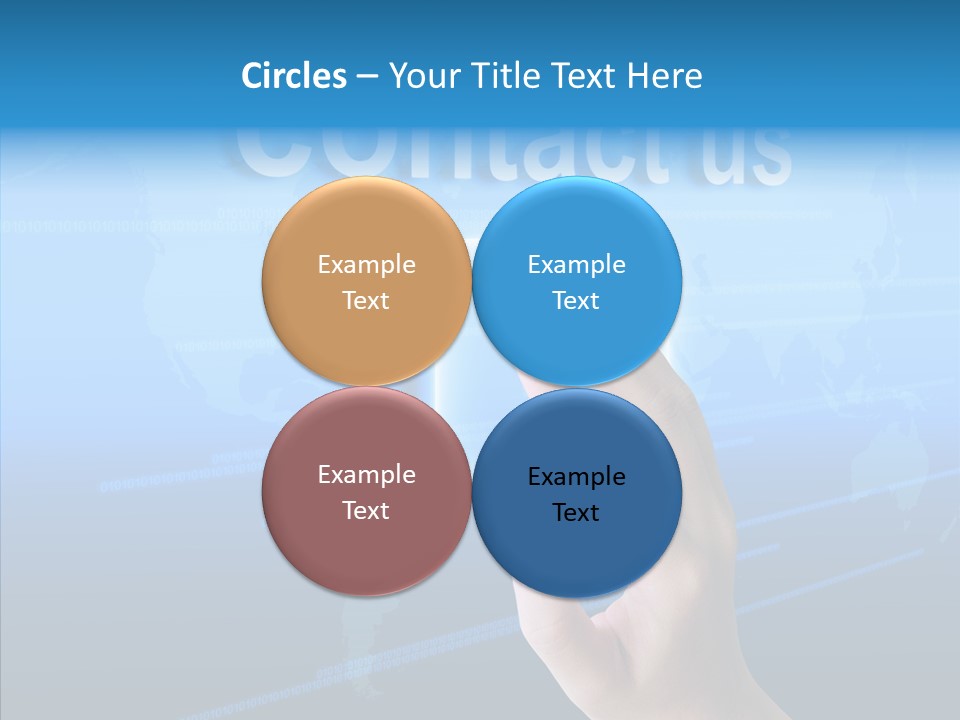 Message Communication Connect PowerPoint Template