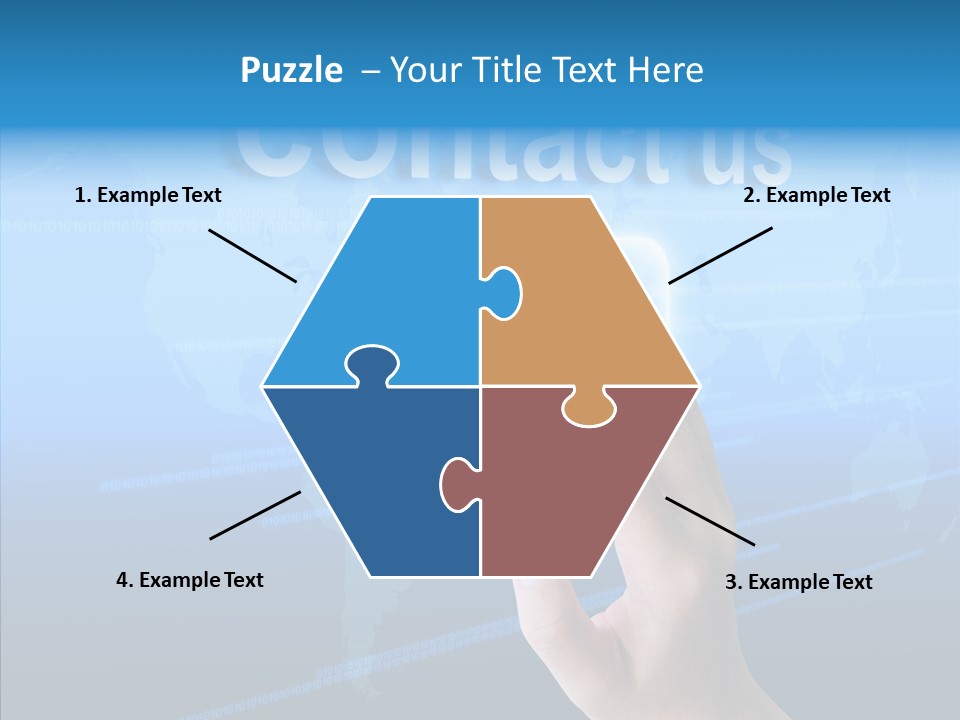 Message Communication Connect PowerPoint Template