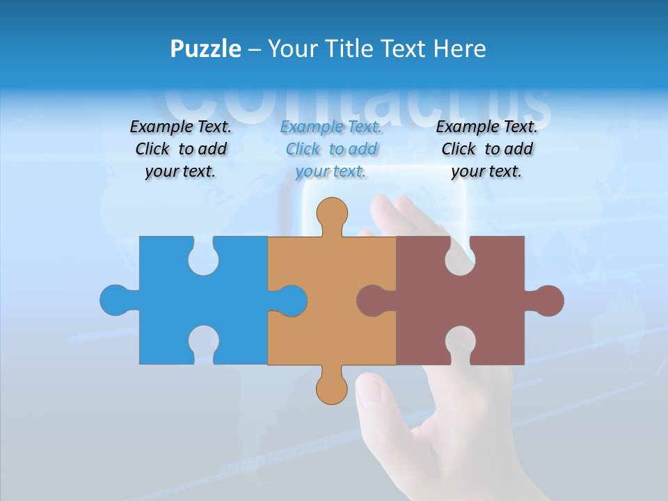 Message Communication Connect PowerPoint Template