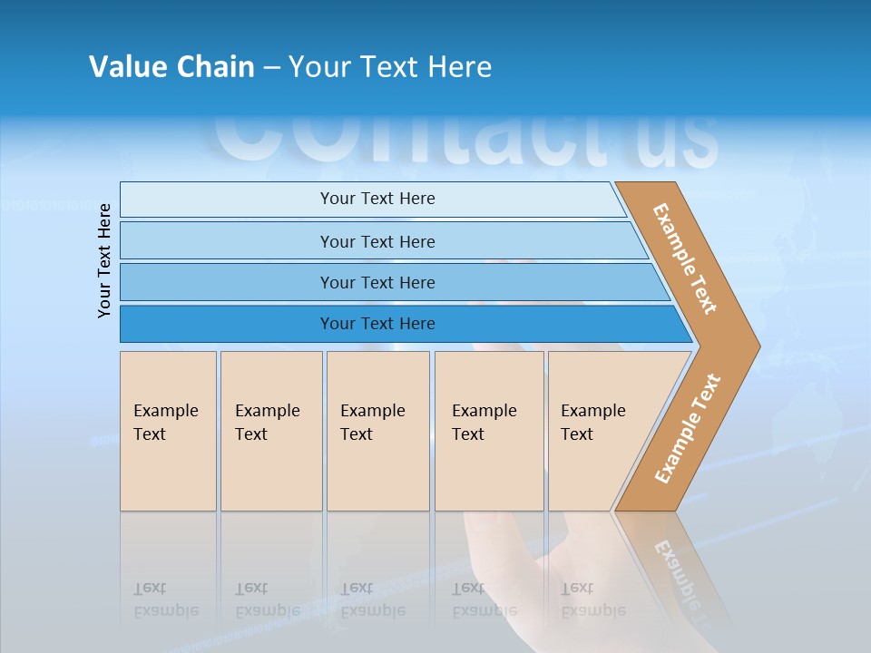 Message Communication Connect PowerPoint Template