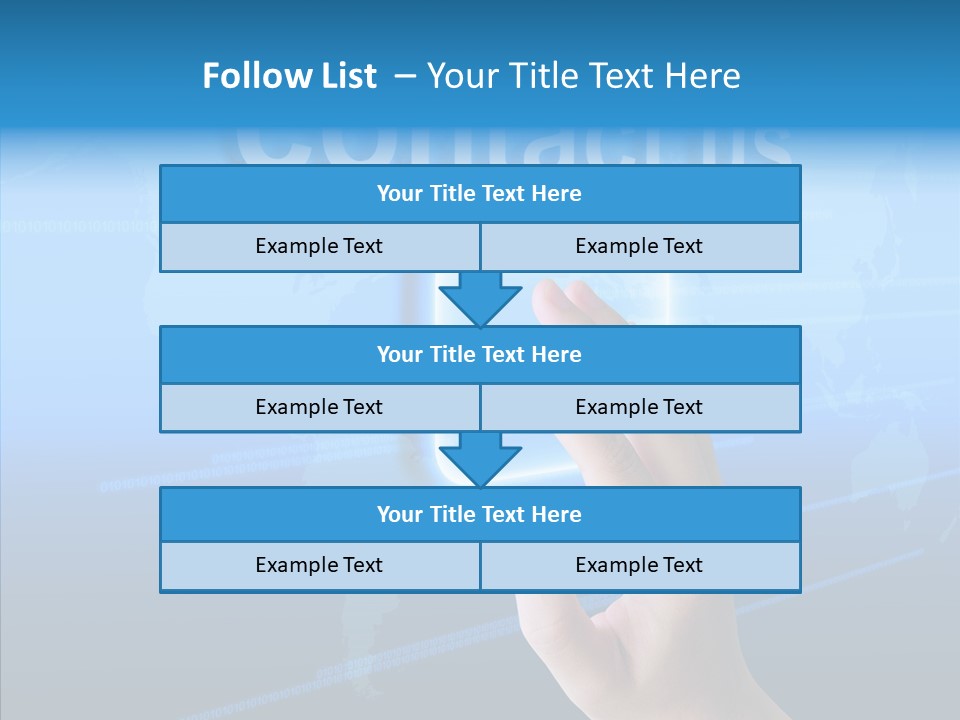 Message Communication Connect PowerPoint Template