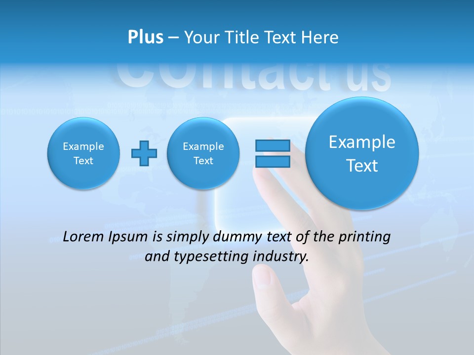 Message Communication Connect PowerPoint Template
