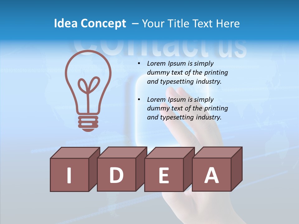 Message Communication Connect PowerPoint Template