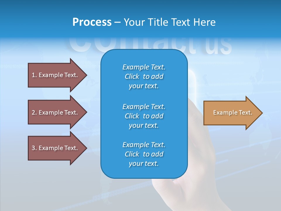 Message Communication Connect PowerPoint Template