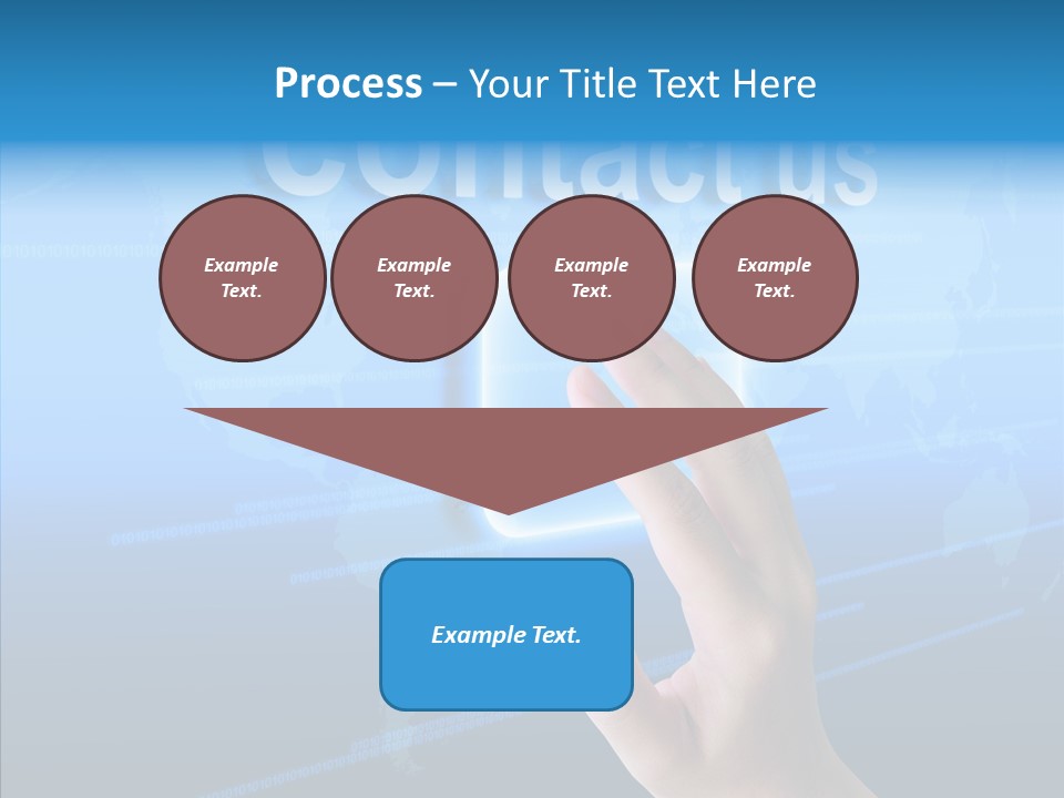 Message Communication Connect PowerPoint Template