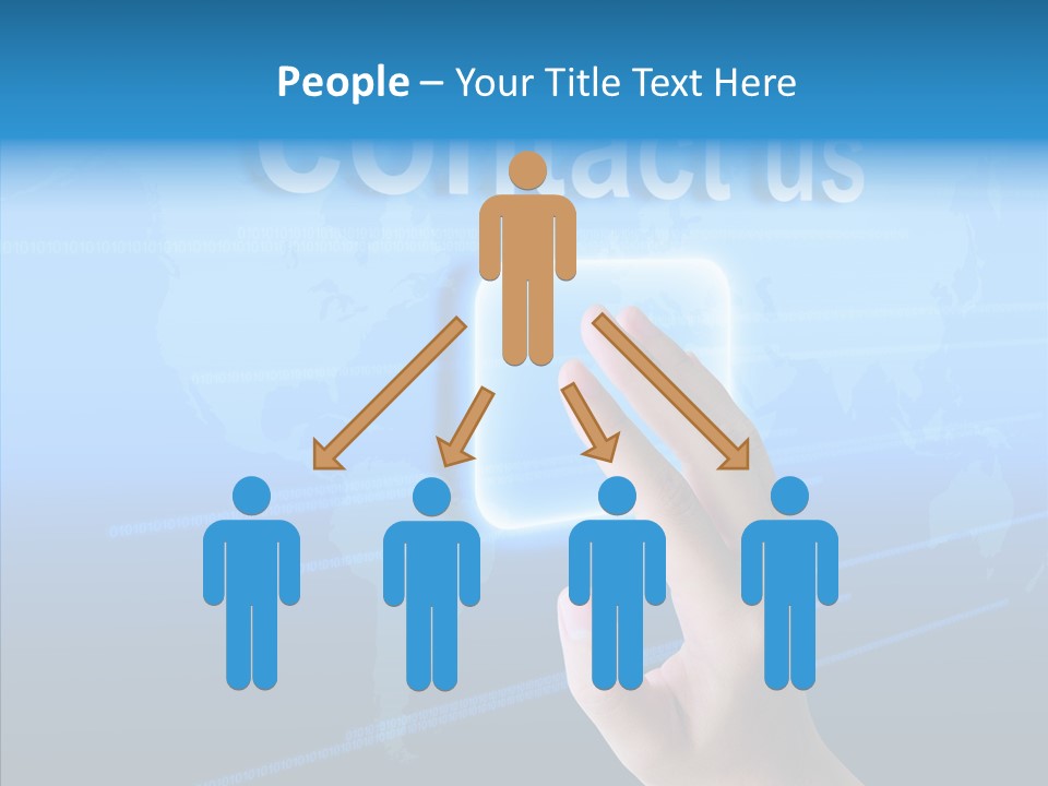 Message Communication Connect PowerPoint Template