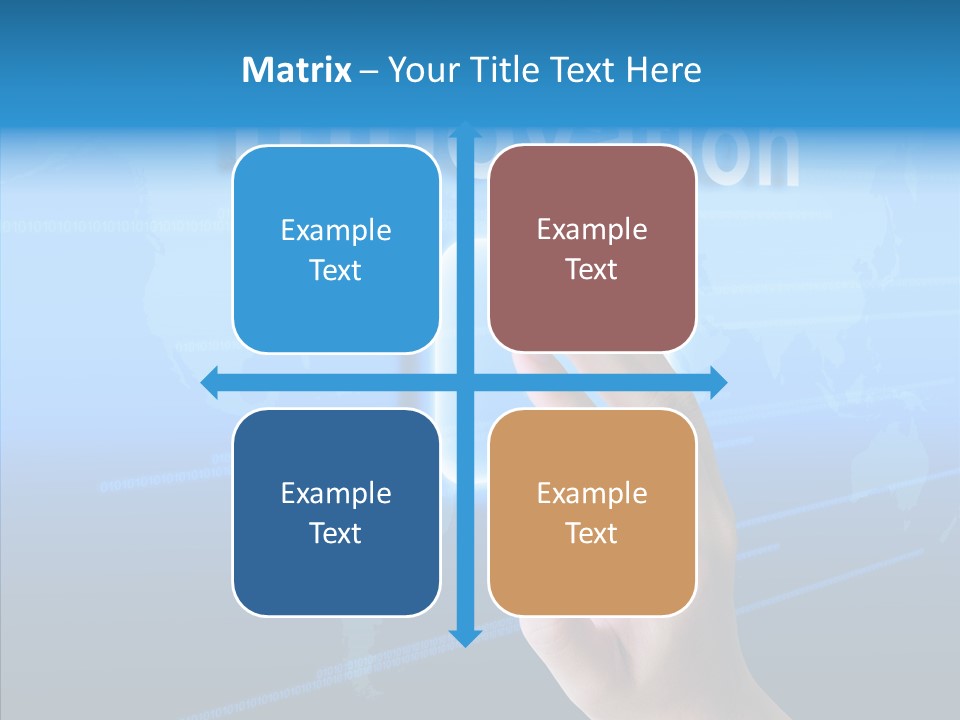 Modern Contact Communication PowerPoint Template