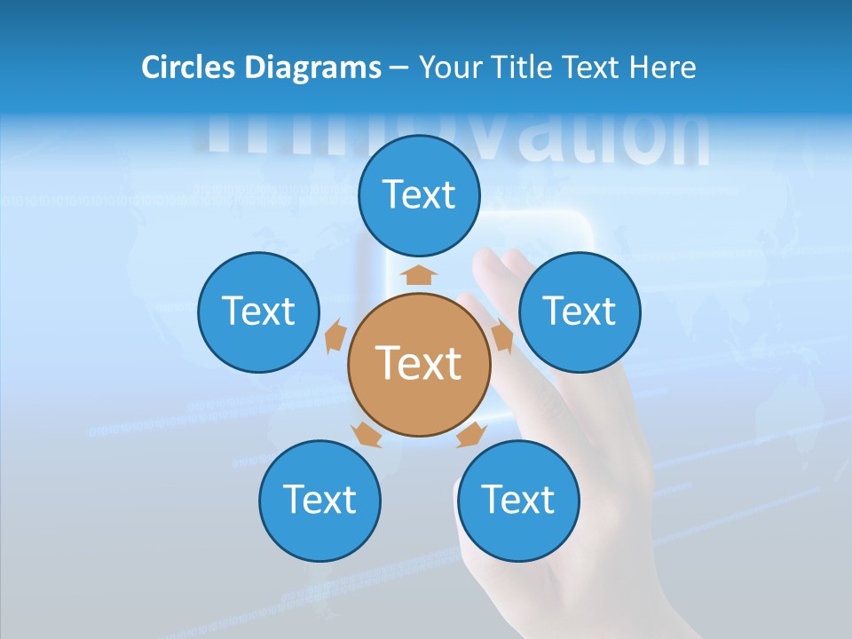 Modern Contact Communication PowerPoint Template