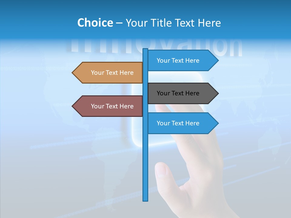 Modern Contact Communication PowerPoint Template