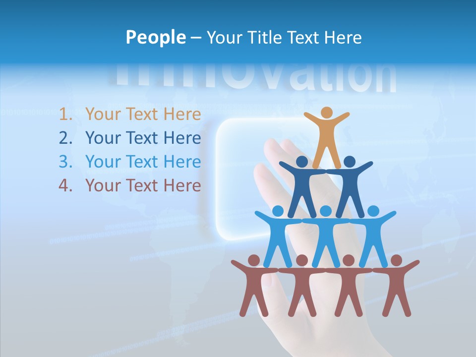 Modern Contact Communication PowerPoint Template