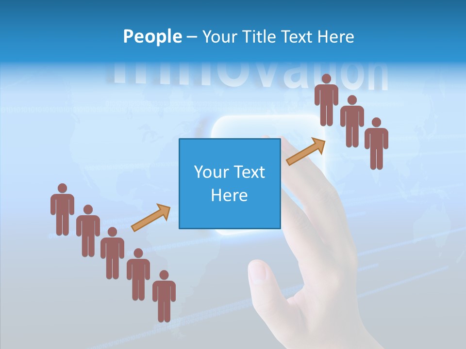 Modern Contact Communication PowerPoint Template