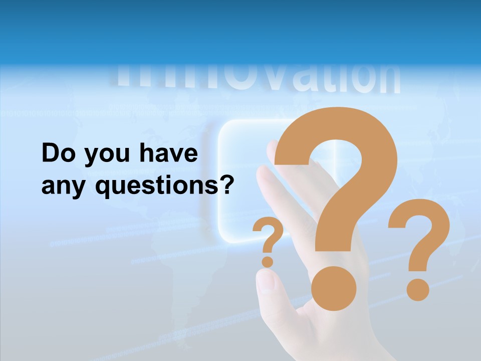 Modern Contact Communication PowerPoint Template