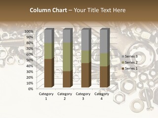 Nut Threaded Background PowerPoint Template