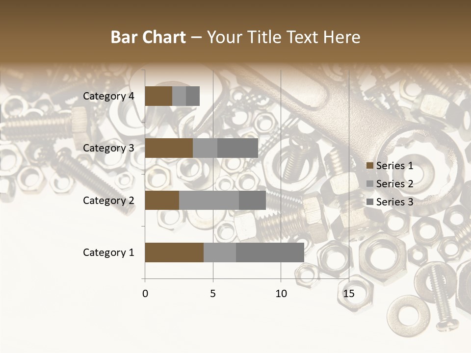Nut Threaded Background PowerPoint Template