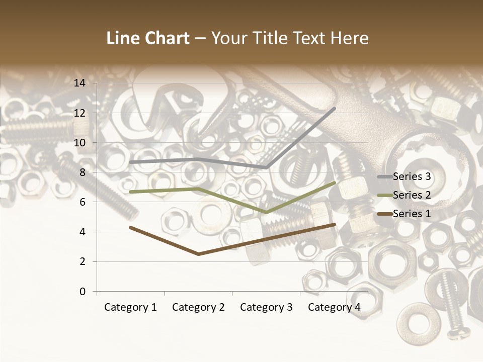 Nut Threaded Background PowerPoint Template