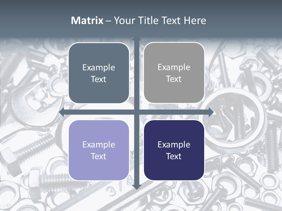 Nut Industrial Nobody PowerPoint Template