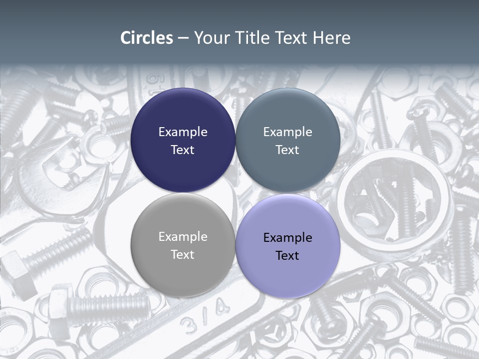 Nut Industrial Nobody PowerPoint Template