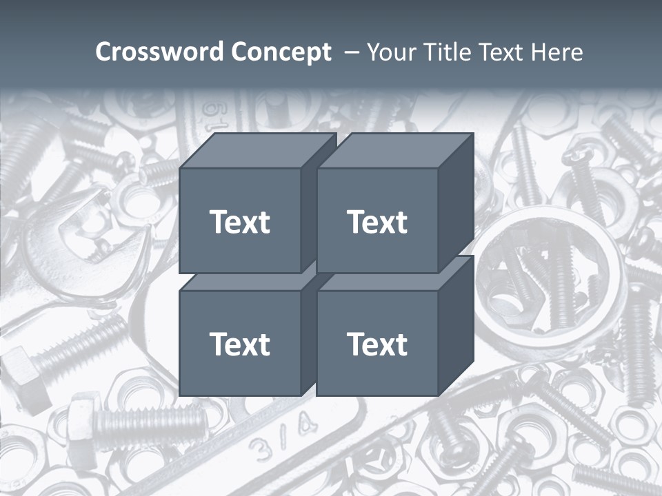 Nut Industrial Nobody PowerPoint Template
