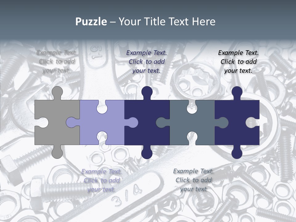 Nut Industrial Nobody PowerPoint Template