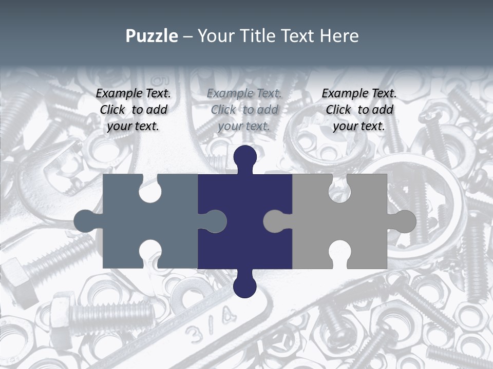 Nut Industrial Nobody PowerPoint Template