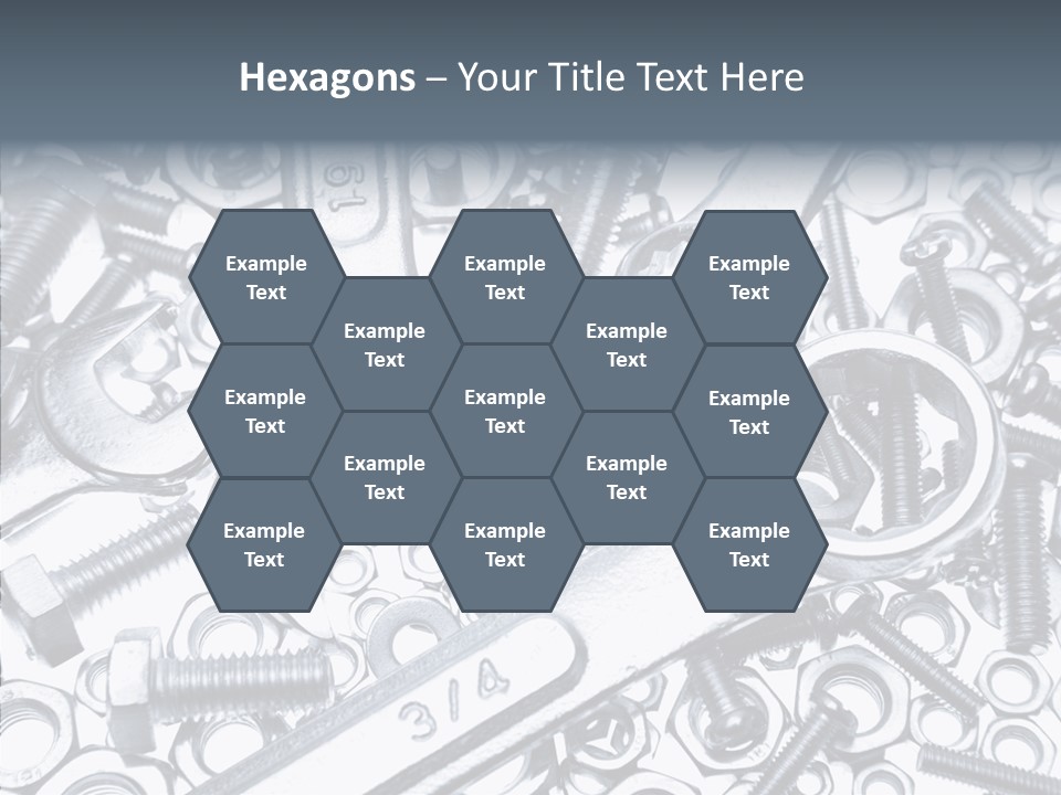 Nut Industrial Nobody PowerPoint Template