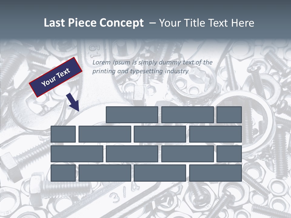 Nut Industrial Nobody PowerPoint Template