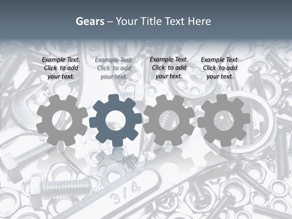 Nut Industrial Nobody PowerPoint Template