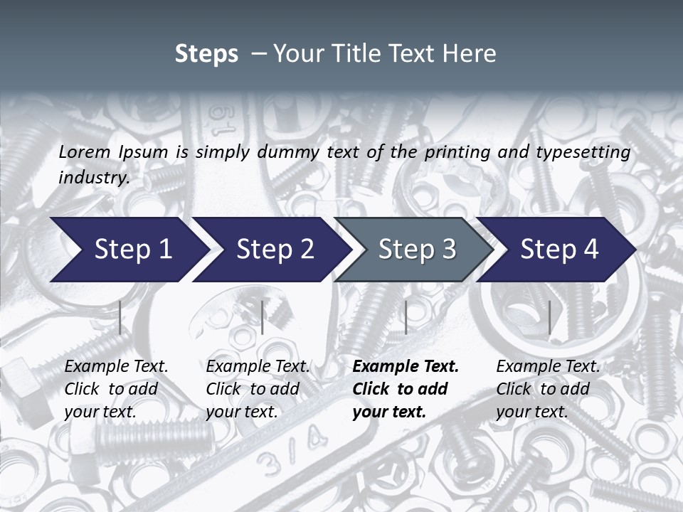 Nut Industrial Nobody PowerPoint Template