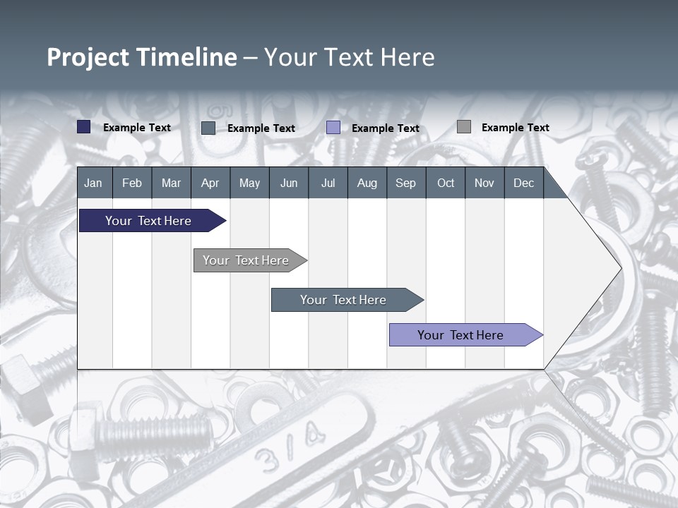 Nut Industrial Nobody PowerPoint Template