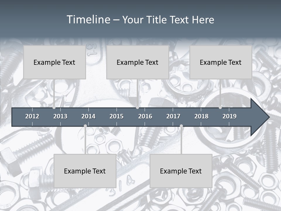 Nut Industrial Nobody PowerPoint Template