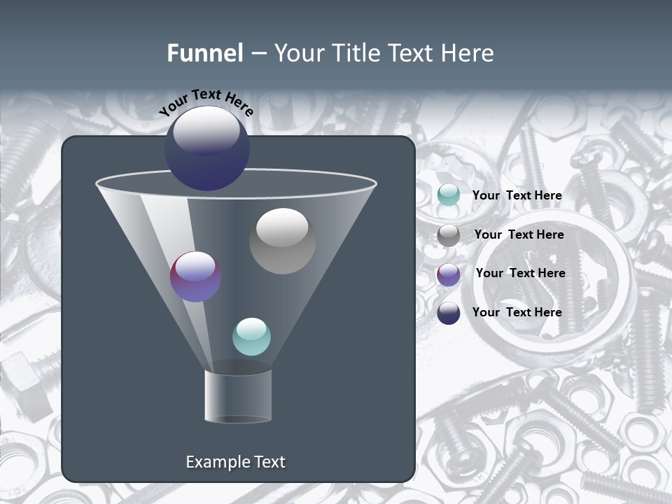 Nut Industrial Nobody PowerPoint Template