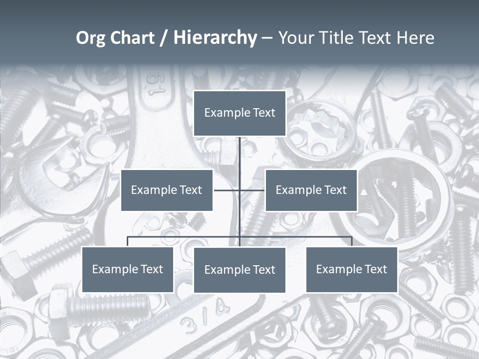 Nut Industrial Nobody PowerPoint Template