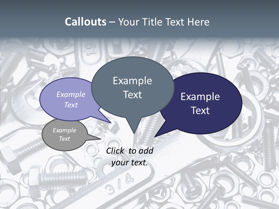Nut Industrial Nobody PowerPoint Template