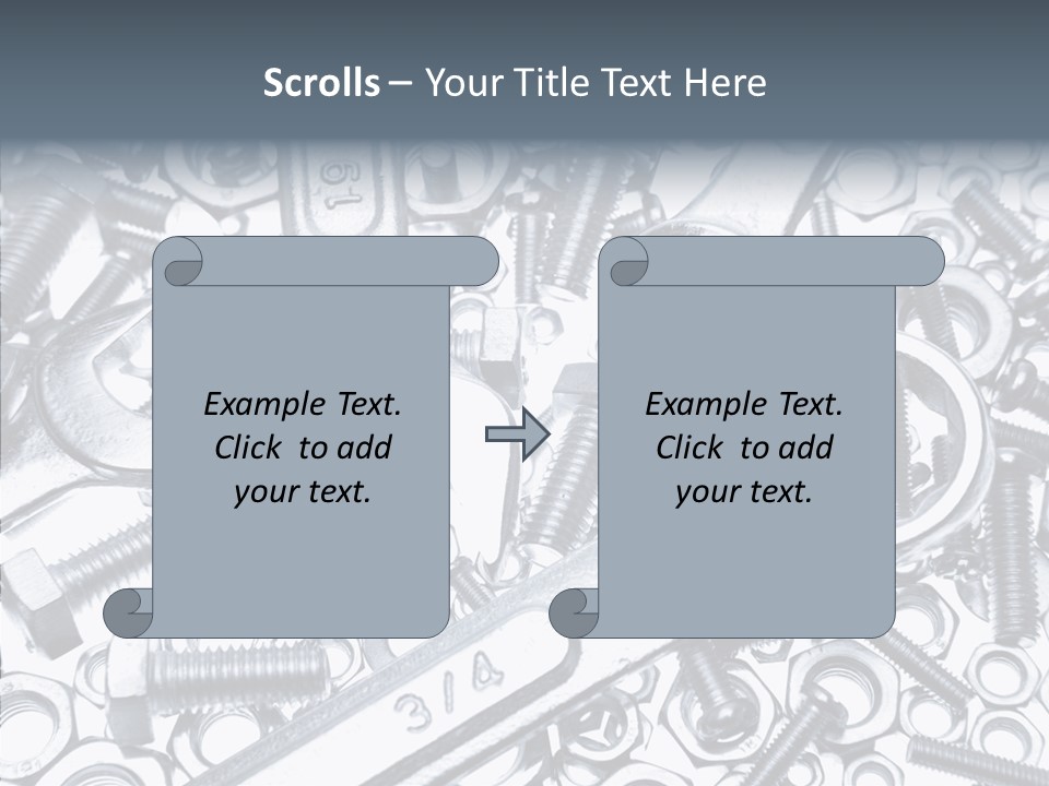 Nut Industrial Nobody PowerPoint Template