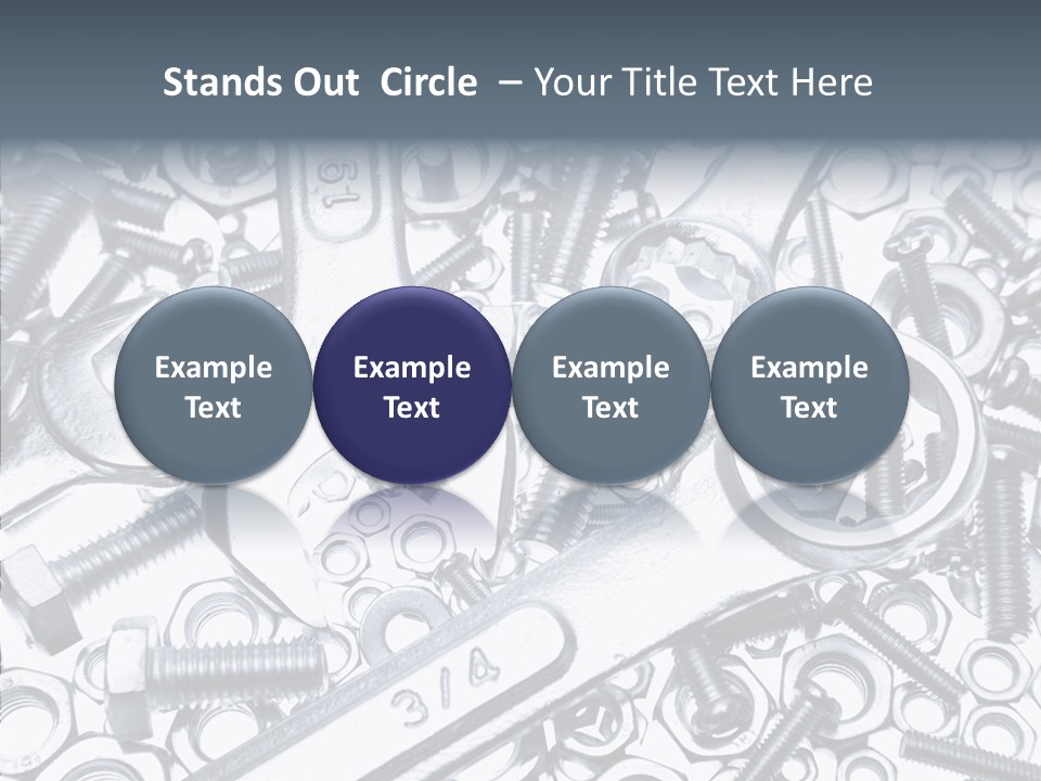 Nut Industrial Nobody PowerPoint Template