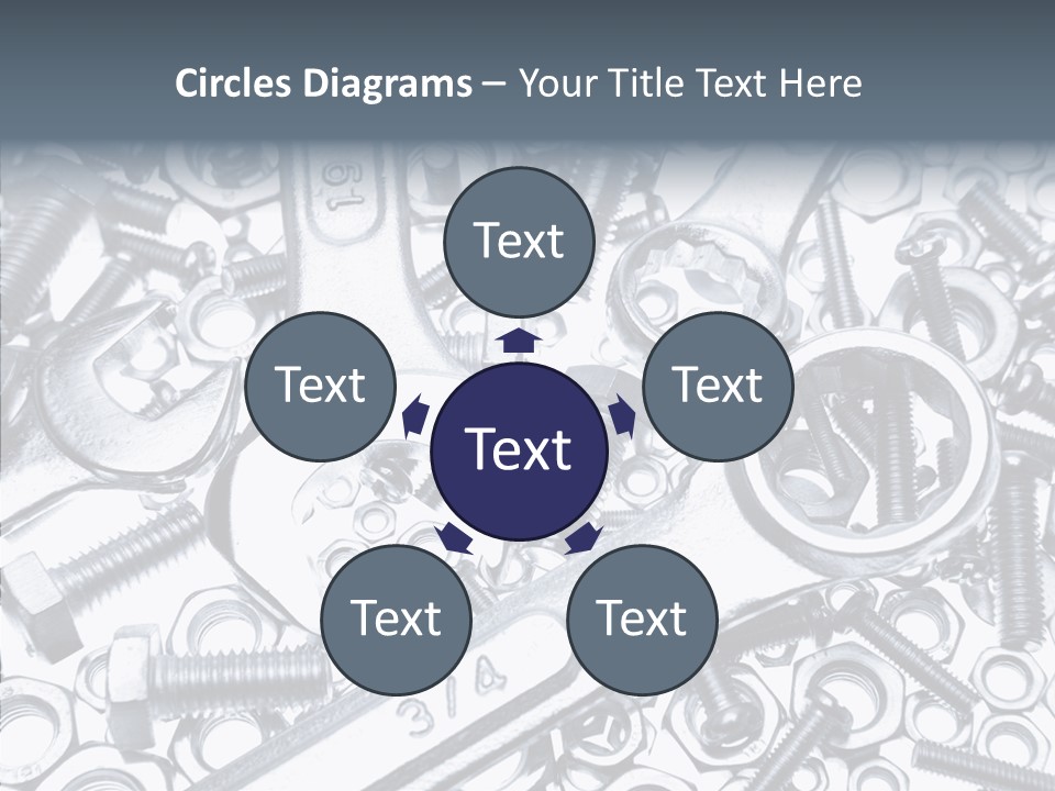 Nut Industrial Nobody PowerPoint Template