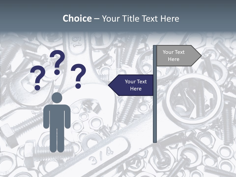 Nut Industrial Nobody PowerPoint Template